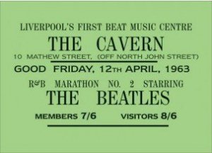 12 ������ 1963: ������� �����: Cavern Club, ��������� (�����).