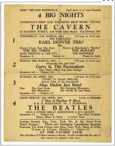 12 ������ 1963: ������� �����: Cavern Club, ��������� (�����).