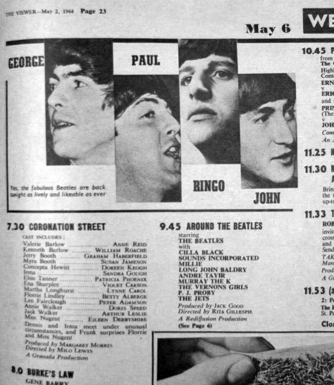 ���� ��������� ����� 1964 � �Around The Beatles� TV Special