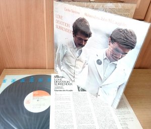 CARLOS SANTANA & MAHAVISHNU JOHN McLAUGHLIN  - Love Devotion Surrender 1973