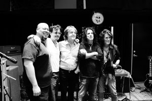June 2014...Paul records Come and Get It (originally written for Apple band Badfinger) with the Hollywood Vampires [Johnny Depp, Alice Cooper, Joe Perry and Abe Laboriel, Jr.]...a song he played in concert during the 2011 On The Run Tour.