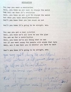 ������, ��������: Revolution 1, Revolution 9