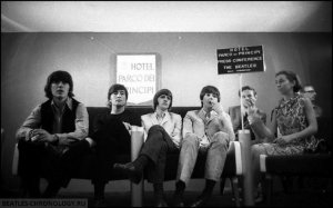 The Beatles. �����-�����������. ���������-���. Hotel Parco dei Principi. ���, ������. 27 ���� 1965 �.