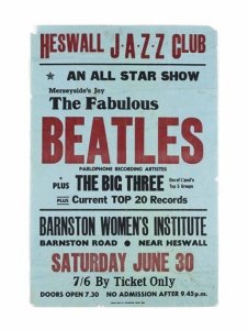 The Beatles ������: ����-���� Heswall, ������ ������� 30 ���� 1962 �.