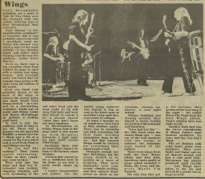 �� Record Mirror � 14 ���� 1973 �.  ����� � ��������� � ���������� � �������.