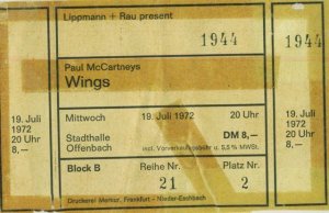 19 ���� 1972 C��� ������ �� ������� Wings �� ����������