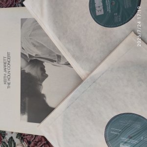 Keith Jarrett  The Koln Concert  ECM Records 2lp Germany.