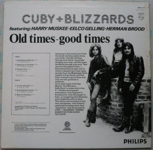 Cuby+Blizzards - Old Times-Good Times, 1977, Holland - b