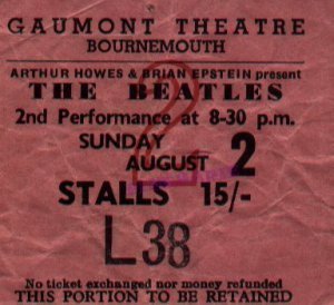 2 ������� 1964: ������� �����: Gaumont Cinema, Bournemouth ����: ����� �� ������� �����