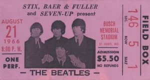 ������� The Beatles: ������� Busch Stadium, ����-����
