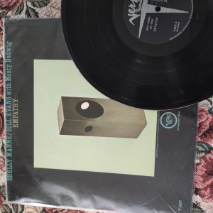 Shelly Manne/ Bill Evans with Monty Budwig  Empathy  1962 Verve Records U.S. original.