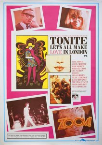 �Tonite Let's All Make Love in London� (1967) � �������������� ����� ������ �������� � ����������� ������� 1966�67 �����, � ������������� ����-������� ��� ������.