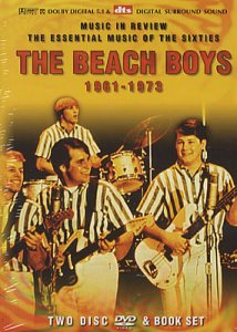 BEACH BOYS Music In Review 1961 - 1973 (2005 2-disc DVD set comprising the definitive review of their music on stage, record and film featuring extensive rare footage from television & film archives from around the world plus archived interviews with Brian Wilson and the late Carl Wilson, presented in book-style pack complete with 48-page colour book containing track-by-track analysis of the 20 albums released by Capitol Records). 