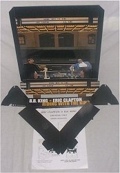 ERIC CLAPTON/BB KING Riding With The King (US 3-dimensional promo-only 16x 14 ridgid card counter display, complete with assembly instructions!)