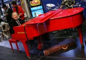 Rock-n-Roll legend Jerry Lee Lewis performs onstage Tuesday, Sept. 26, 2006, in New York. His new album Last Man Standing was released Tuesday.