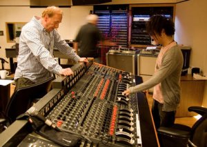 Jamie Cullum and engineer Geoff Emerick