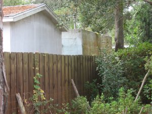 Petty's father's bombshelter, where Tom Petty is rumored to have lived and scribbled song lyrics on the wall