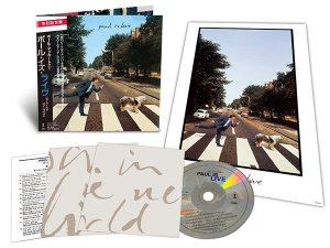            mini-LP SHM-CD (   CD-).        :  Paul is Live (1993) Flaming Pie (1997) Chaos and Creation in the Backyard (2005) New (2013) Amoeba Gig (2019)      27  2025 .